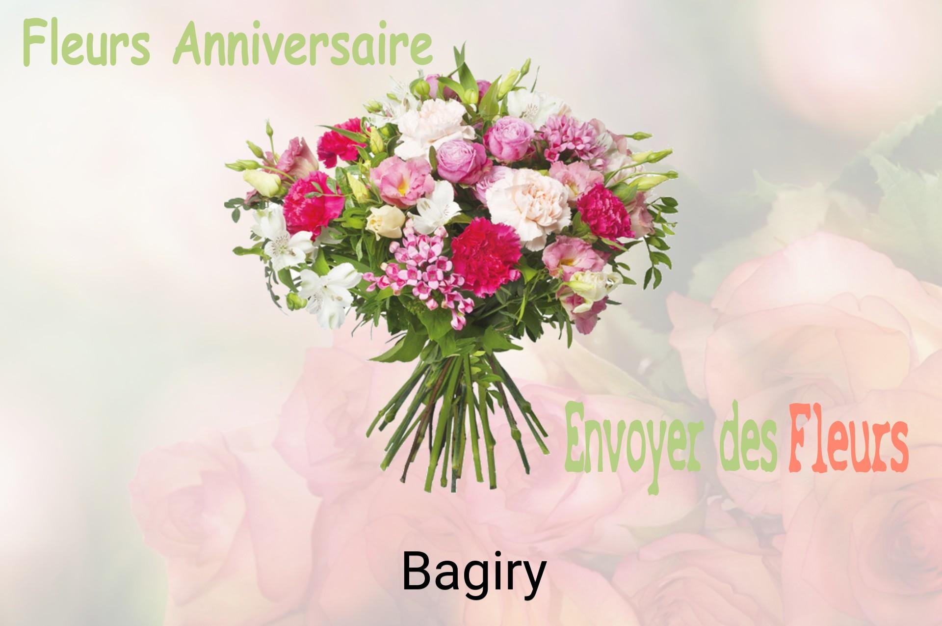 Bouquet de fleurs d’anniversaire livré à Bagiry